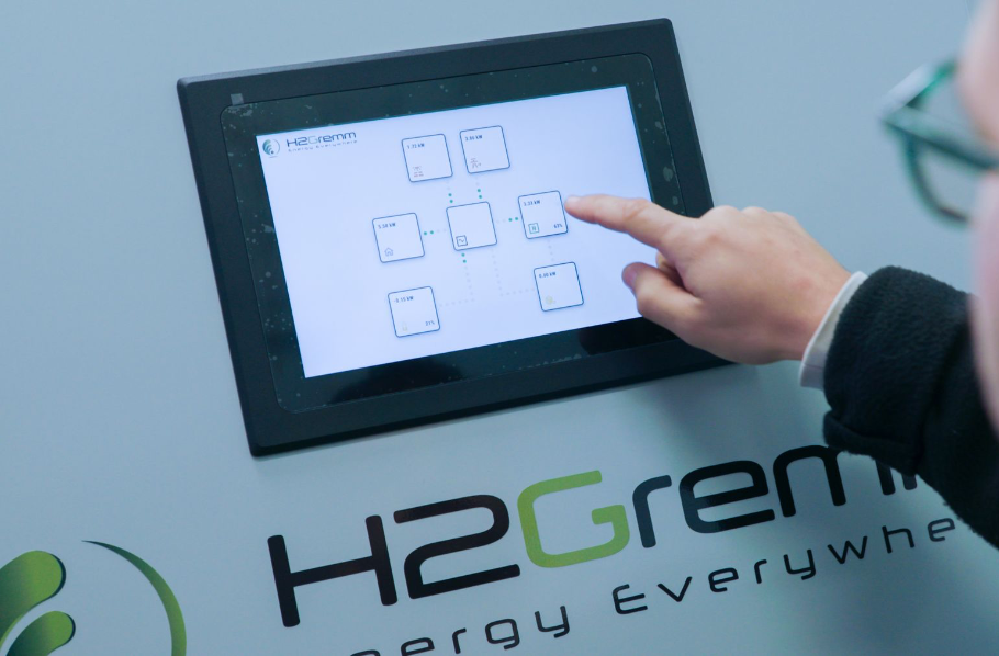 nterface de contrôle H2Gremm pour système de gestion d’énergie hydrogène
