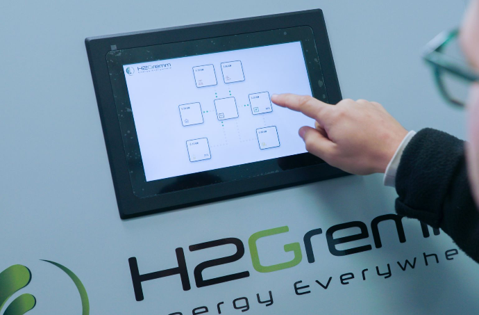 Interface de contrôle H2Gremm pour système de gestion d’énergie hydrogène